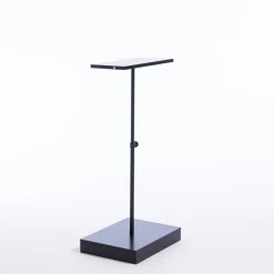 RETIF Presentoir Metal Noir Sur Pied Extensible De 50 A 90 Cm Best