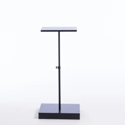 RETIF Presentoir Metal Noir Sur Pied Extensible De 50 A 90 Cm Best