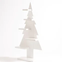 RETIF Presentoir Sapin Blanc Avec 5 Tablettes L 90 X P 31 X H 176 Cm Best Sale