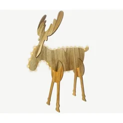 RETIF Puzzle Renne 3D En Bois Led, L33 Cm Sale
