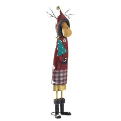 RETIF Renne En Metal Avec Sapin L 25,5 X P 13 X H 77,5 Cm Best