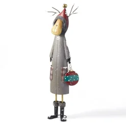 RETIF Renne En Metal Et Sa Boule De Noel L 23 X P 13 X H 79 Cm Flash Sale