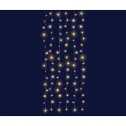 RETIF Rideau Flicker Light+® Brillant Led Opaque Blanc Chaud - 2Mx2M Clearance