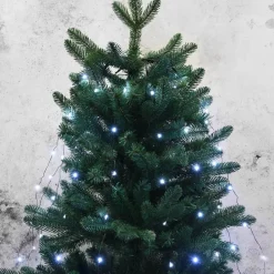 RETIF Rideau Pour Sapin Micro Led Blanc Pur - 1,20 M Outlet