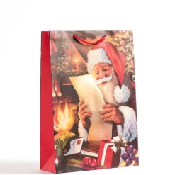 RETIF Sac Cadeau Decor Pere Noel L 50 X P 18 X H 72 Cm -2 Modeles Possibles Outlet