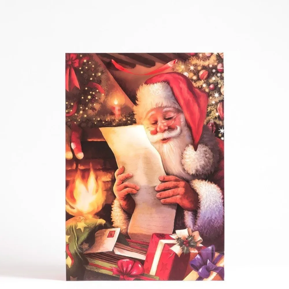 RETIF Sac Cadeau Decor Pere Noel L 50 X P 18 X H 72 Cm -2 Modeles Possibles Outlet