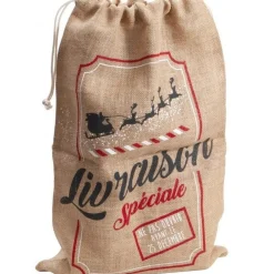 RETIF Sac Hotte En Jute "Livraison Speciale" 40X60Cm Outlet