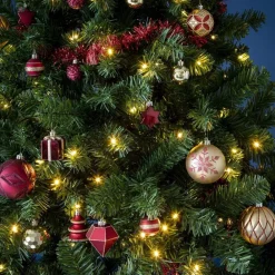 RETIF Sapin Artificiel Imperial Decore Et Lumineux O97X150Cm New