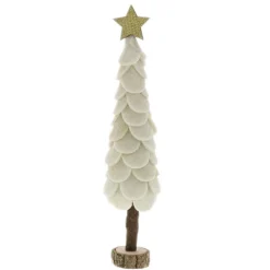 RETIF Sapin Avec Etoile En Tissu Sur Socle O 8 X 34 Cm Discount