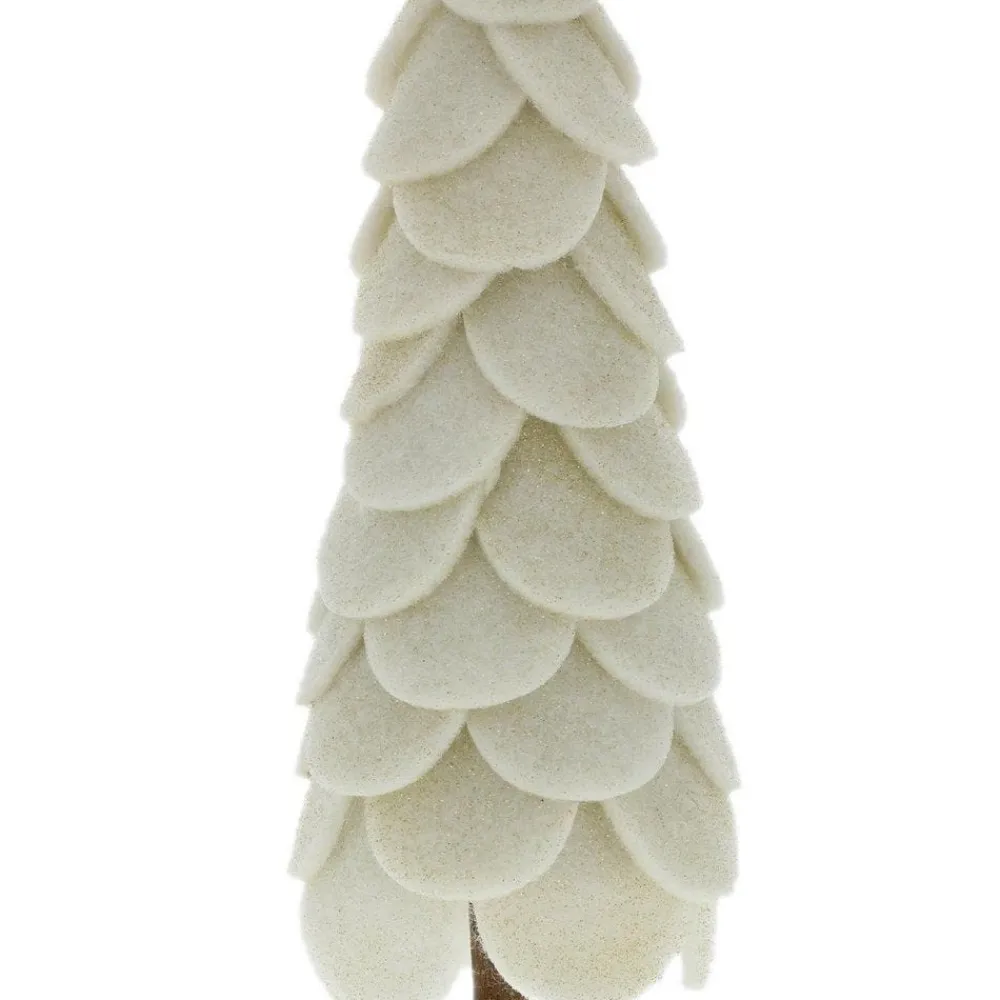 RETIF Sapin Avec Etoile En Tissu Paillette Sur Socle O 10 X41Cm Store