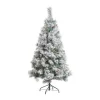 RETIF Sapin De Noel Artificiel Vert Floque Enneige Et Pommes De Pin H180Cm Sale