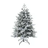 RETIF Sapin De Noel Artificiel Vert Floque Enneige Qualite Premium H150Cm Best Sale