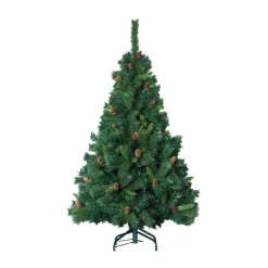 RETIF Sapin De Noel Artificiel Vert Avec Pommes De Pin H150Cm Clearance