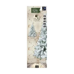 RETIF Sapin De Noel Artificiel Vert Floque Enneige H150Cm Discount