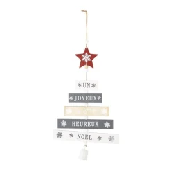 RETIF Sapin De Noel En Bois Articule Avec Inscription H21Cm Flash Sale