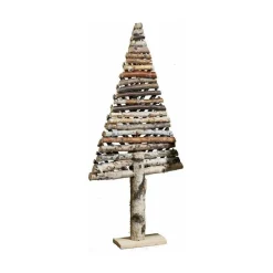 RETIF Sapin Decoratif En Bouleau Motif Chevron Moyen Modele Store