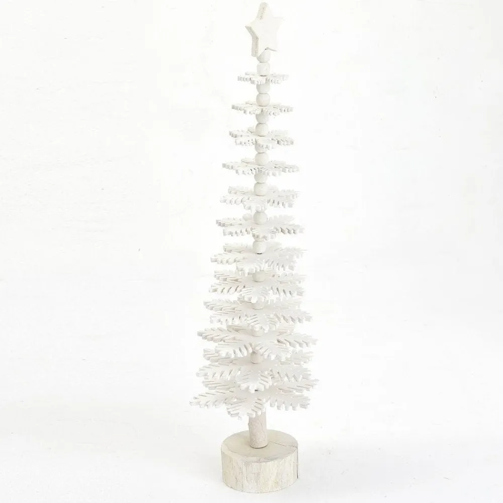 RETIF Sapin En Flocons De Bois Blancs O 16 X H 58 Cm Cheap