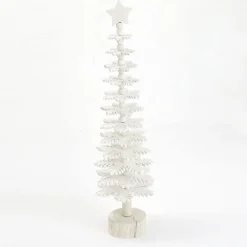 RETIF Sapin En Flocons De Bois Blancs O 16 X H 58 Cm Cheap