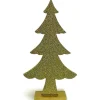 RETIF Sapin Glitter Or Sur Socle L 20,5 X H 36 Cm Cheap