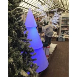 RETIF Sapin Lumineux Led Exterieur 3 Parties Avec Lestage Hauteur 1,50 Metres Store