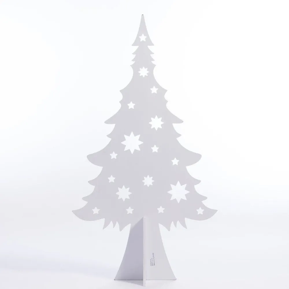 RETIF Sapin Mdf Blanc Avec Decoupes H 150 Cm New
