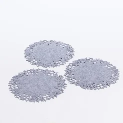 RETIF Sets De Table Gris D.44Cm Avec Decoupe Etoiles - Par 3 Discount