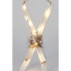 RETIF Skis Lumineux 15 Leds Blanc Chaud H42Cm - 2 Coloris Possibles Best