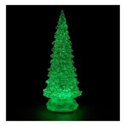 RETIF Sujet De Noel Lumineux Sapin Paillete Led A Variation De Couleur H21Cm Fashion