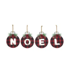 RETIF Suspension Boules "Noel" L 25,5 X H 43 Cm - Par 4 Clearance