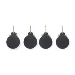 RETIF Suspension Boules "Noel" L 25,5 X H 43 Cm - Par 4 Clearance