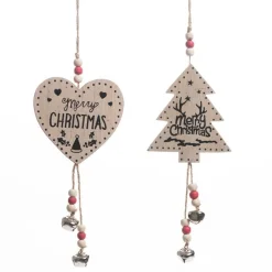 RETIF Suspension "Merry Christmas" H 34Cm 2 Modeles Possibles Outlet