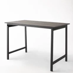 RETIF Table Industrielle L119 X P70 X H75 Cm Bois Noir Hot