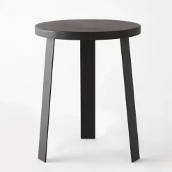 RETIF Table Ronde Bois Noir O 40 X H50 Cm Clearance