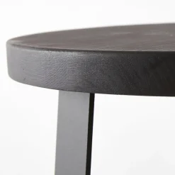 RETIF Table Ronde Bois Noir O 40 X H50 Cm Clearance