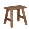 RETIF Tabouret En Bois Recycle L38 X P28 X H34Cm Flash Sale