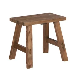 RETIF Tabouret En Bois Recycle L38 X P28 X H34Cm Flash Sale