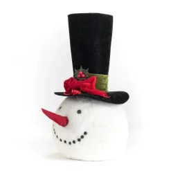 RETIF Tete Bonhomme Neige 26X26X48Cm Shop