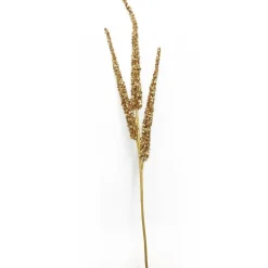 RETIF Tige D'Amaranthe Pailletee Or H70Cm New