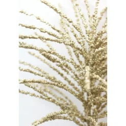 RETIF Tige De Feuillage Paillete Or H63Cm Discount