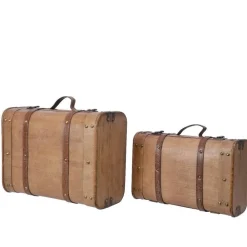 RETIF Valises En Bois 40X29X18 + 35X22X13Cm Shop