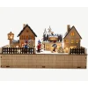 RETIF Village Bois Led, L35 Cm New