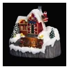 RETIF Village De Noel Lumineux Et Anime Atelier Du Pere Noel Discount