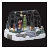 RETIF Village De Noel Lumineux Et Anime La Serre Du Pere Noel Shop