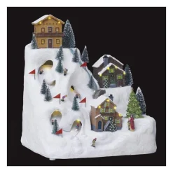 RETIF Village De Noel Lumineux Et Musical Piste De Ski Animee Shop