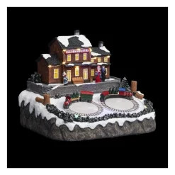 RETIF Village De Noel Lumineux Et Anime Gare Et Ses Trains Best