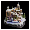 RETIF Village De Noel Lumineux Et Anime Eglise Avec Riviere Cheap