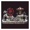 RETIF Village De Noel Lumineux Anime Et Musical Grande Fete Foraine Fashion