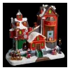 RETIF Village De Noel Lumineux Anime Et Musical La Fabrique De Cadeaux En Laponie Discount