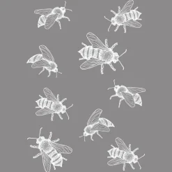 RETIF Vitrophanie Abeilles Blanches, 2 Formats Best Sale