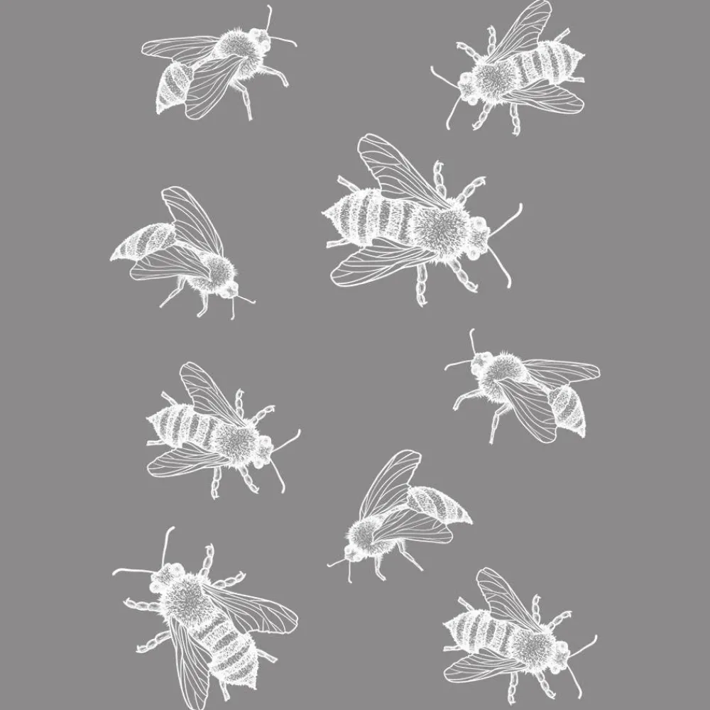 RETIF Vitrophanie Abeilles Blanches, 2 Formats Best Sale
